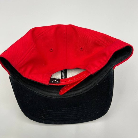 Air‎ Jordan Hat Men Red Black Jumpman Bred Wings Snap Back Cap
